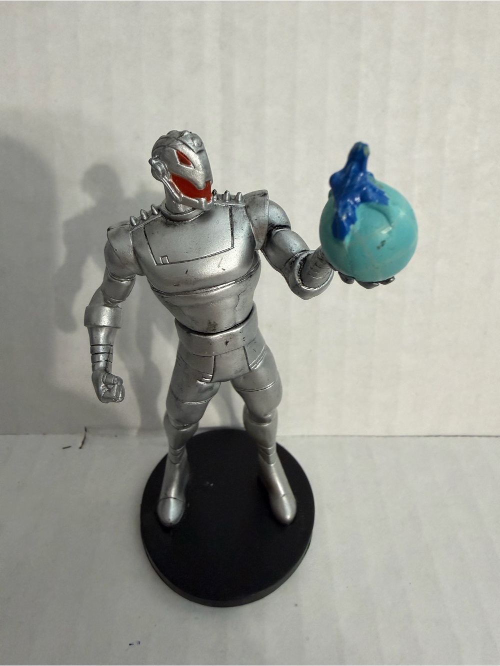 Disney Store Marvel Legends Villain Ultron PVC Robot Figure with Blue Orb